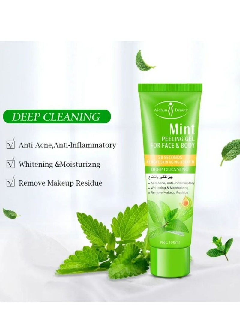 Aichun beauty Aichun beauty mint peeling gel 100ml  - Image 5