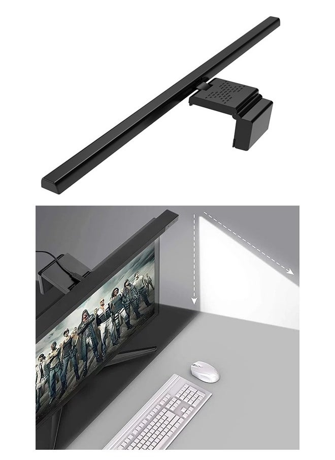 ZCM-HAPPY - Smart LED Light Lamp Bar with 3 Colour Temperature Modes for Computer Monitor Touch Control and Eye Projected - Image 1