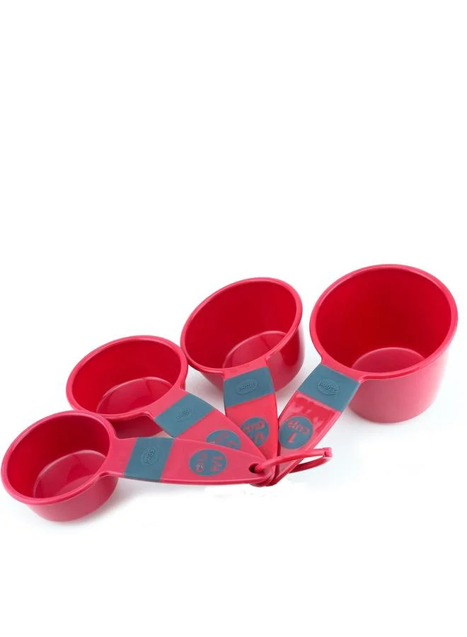 Cuisine Art Cuisine Art Andliving Red Plastic - Measuring Cups