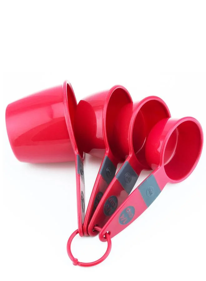 Cuisine Art Cuisine Art Andliving Red Plastic - Measuring Cups