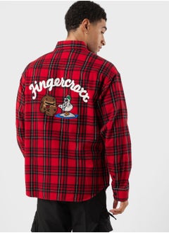 FINGERCROXX Logo checkered Shirt  - Image 2
