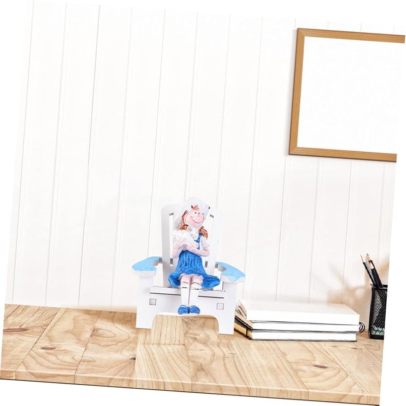 Assorted Color Wooden Chair Coastal Christmas Ornaments Home Decor Photographic Prop - Image 5