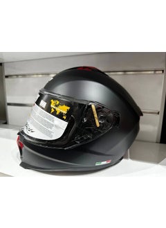 sway Helmet SW-865 Matte Black with Sunglasses  - Image 1