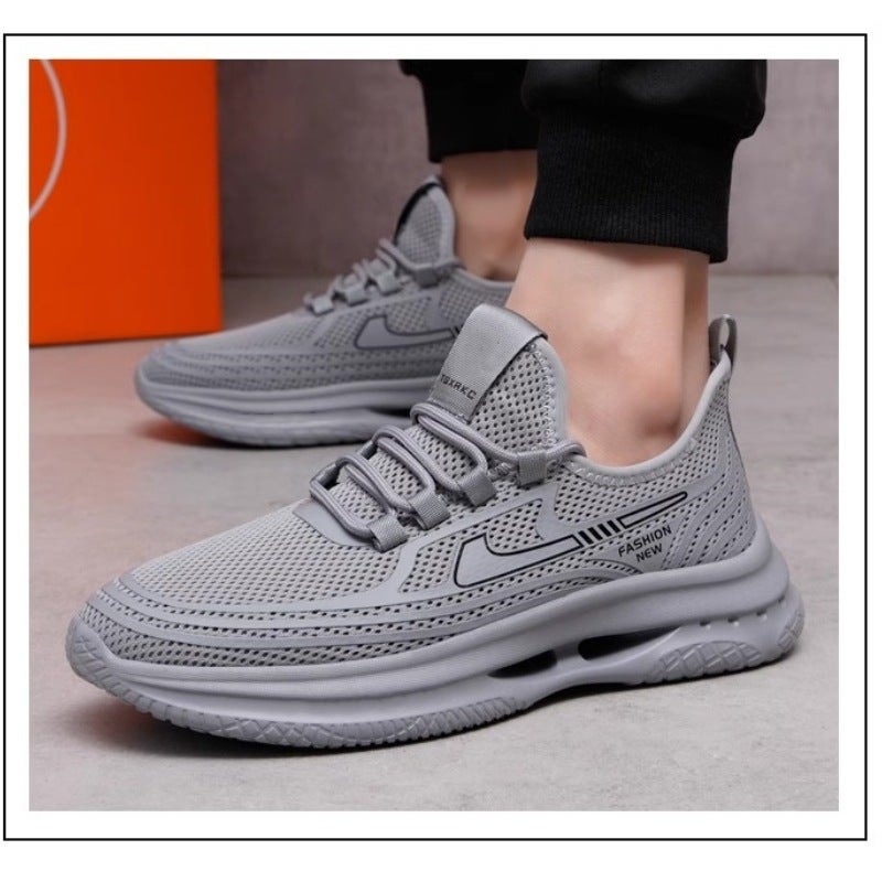 2022 New Mens Running Shoes Lightweight Breathable 986 gray 