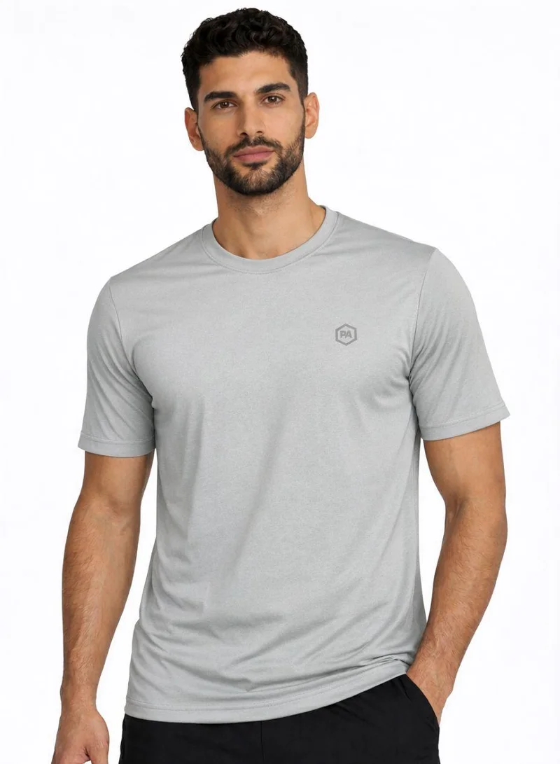 Prima Ace Men's Gym T-Shirt Super Soft Grey Top
