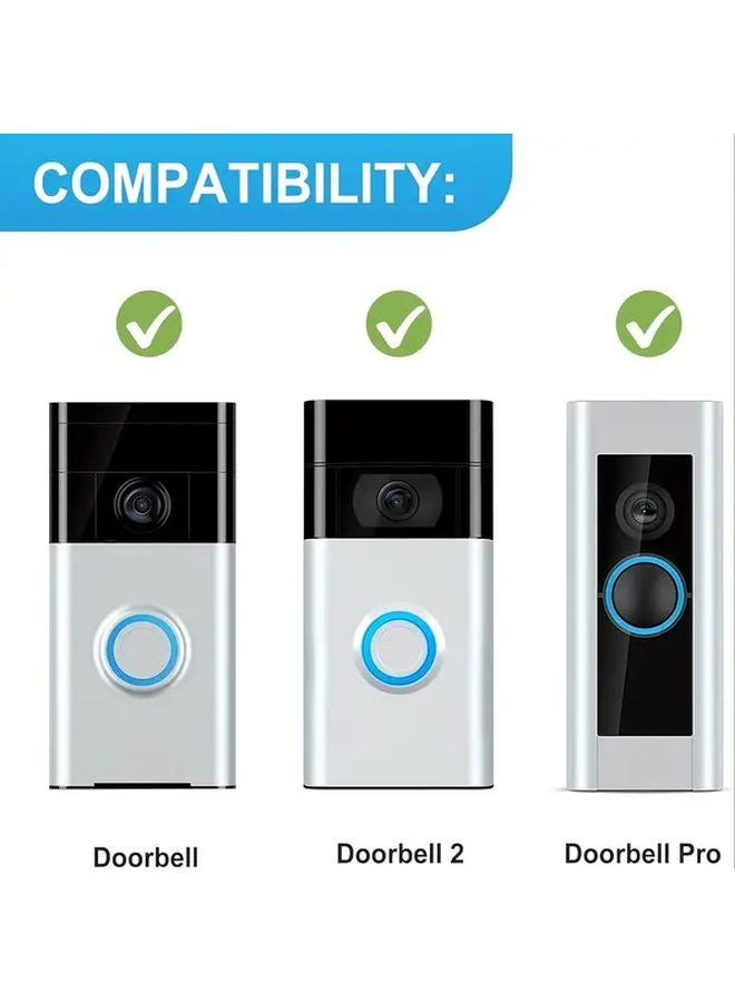 40pcs Black Doorbell Screw Bolts Replacement Set Compatible With Security Cameras And Video Doorbells - Image 5