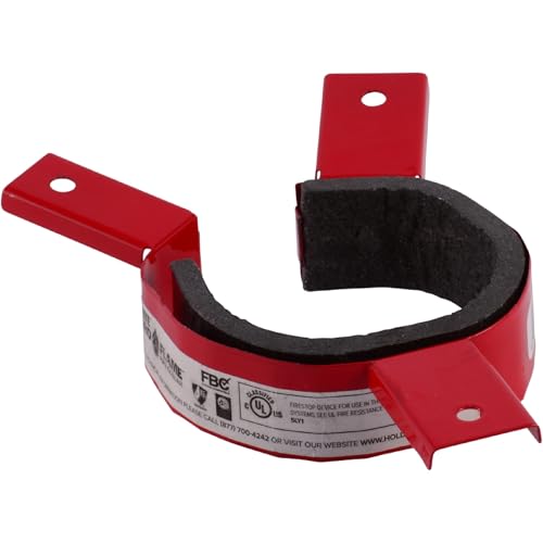 HoldRite HydroFlame 112 Inch Firestop Pipe Collar PVC CPVC FRPP ABS PVCABS HFPC0150