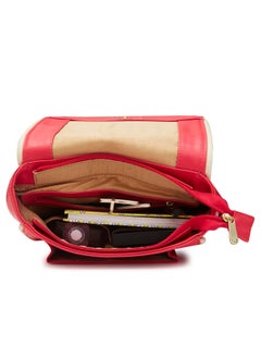 CAPRESE Caprese Gracie Solid Magenta Faux Leather Medium Fashion Backpack  - Image 5