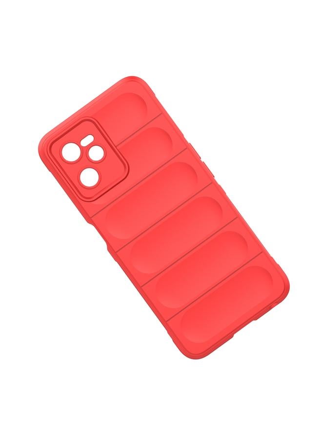 S-TOP Case For OPPO Realme C35 Magic Shield TPU + Flannel Phone Case - Image 3