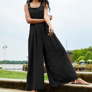 Linen Summer Casual Casual Women's Jumpsuit LN238SIYAHA2 - pzsku/Z86D574D986CE2B929ED1Z/45/_/1731221291/f8ea1e4e-3f93-4b7a-8fff-f4101aa5041f