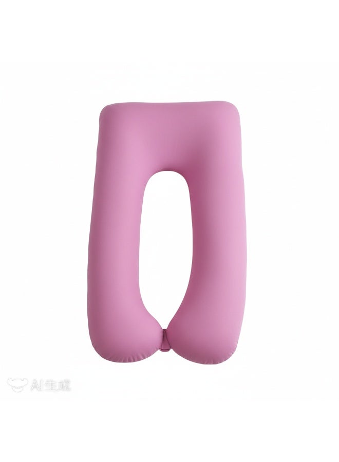 Bluejw 80x150cm U-Shaped Full Body Pregnancy Cotton Pillow Pregnancy Pillows For Sleeping - Image 5