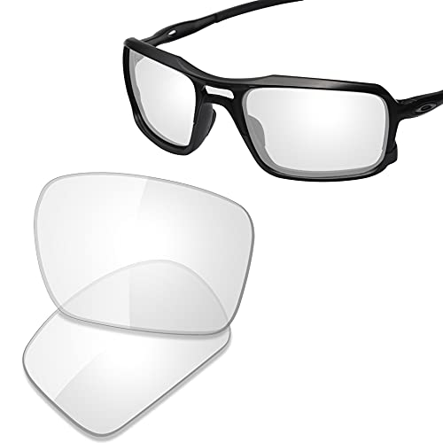 SAUCER Premium Replacement Lenses & Rubber Kits for Oakley Triggerman OO9266 Sunglasses High Defense - HD Clear - Image 2