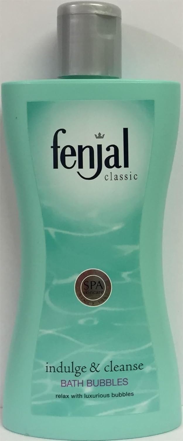 THREE PACKS of Fenjal Classic Indulge Cleanse Bath Bubbles 200ml