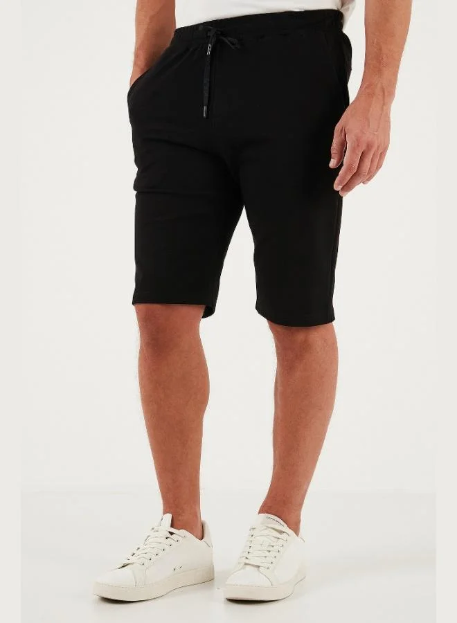 Buratti Buratti Cotton Regular Fit Normal Waist Tied Short Men's SHORT 5908021