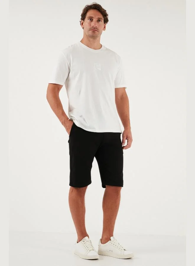 Buratti Buratti Cotton Regular Fit Normal Waist Tied Short Men's SHORT 5908021