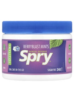 Xlear Xlear, Spry, Berryblast Mints with Xylitol, Sugar Free, 240 Pieces  - Image 1