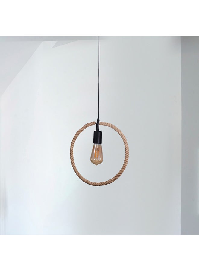 El Rawda Lighting Ritmo Ceiling Lamp | modern decorative LED E27 pendant light ceiling lamp hanging | suitable for any room | Color: Beige | Size: 70x31x70 cm