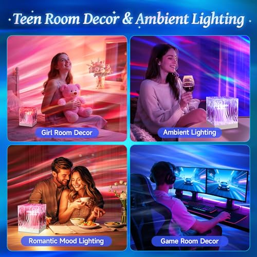 PIKOY Christmas Gifts for Teens Northern Lights Projector,18 Color Gifts for Teen Boys Gifts for Teenage Girls,Remote Galaxy Projector for Bedroom Night Light for Kids Galaxy Light,Cute Room Decor Aesthetic - Image 5