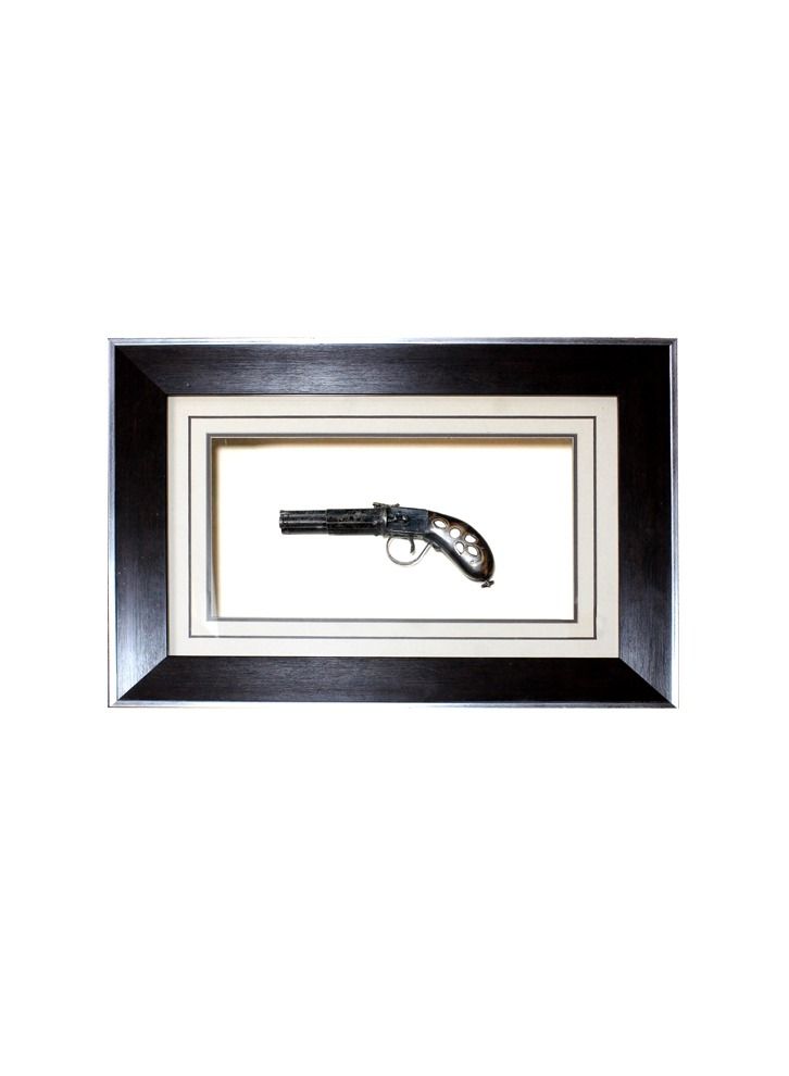 Antique Museum بندقية عتيقة بإطار 16 × 23 بوصة - FRM99 