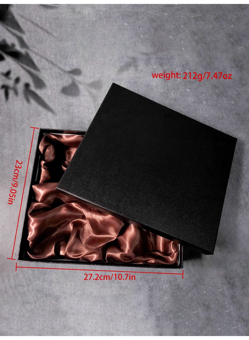 جنيفا اختيار النخبة، مجموعة ساعات 7PCS للرجال، ساعة الكوارتز الجلدية PU + سوار المنسوجة + عطر + حزام، ضوء LED الهدايا وبطاقات التهنئة الجميلة، مناسبة لأصدقائك عيد ميلاد عيد الحب هدية - Image 3