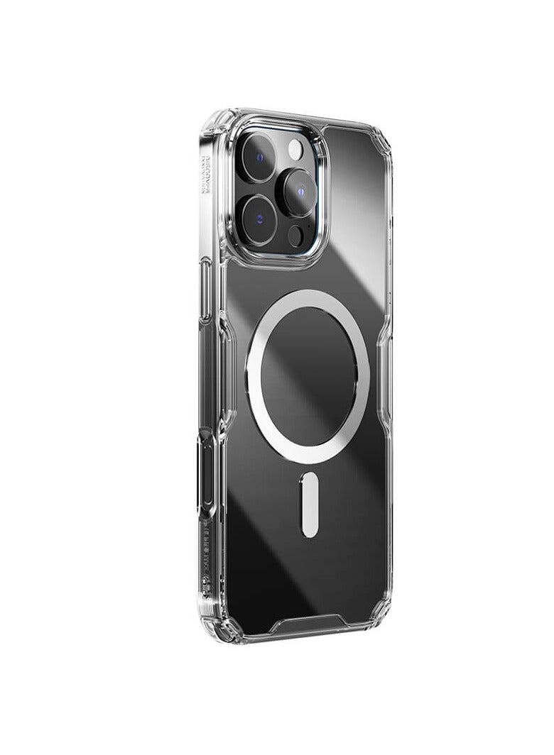 Nillkin Nature Series tpu cover Compatible with MagSafe for iphone 16 Pro - Clear - Image 1