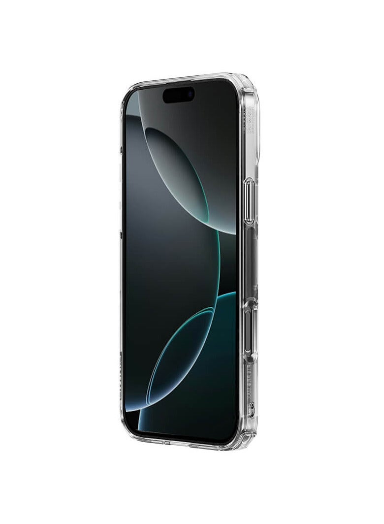 Nillkin Nature Series tpu cover Compatible with MagSafe for iphone 16 Pro - Clear - Image 5