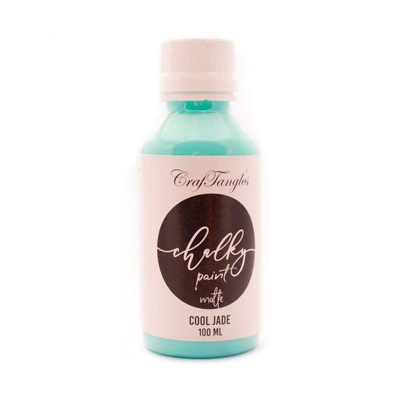 CrafTangles Chalk Paint - Cool Jade (100 ml) - Image 1