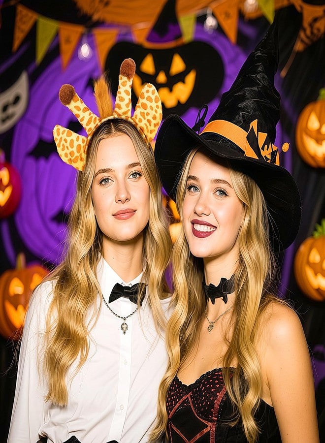 AIDVPOD Giraffe Headband Cute Animal Hair Band Halloween Hair Accessories for Women Birthday Holiday Headwear - Image 5