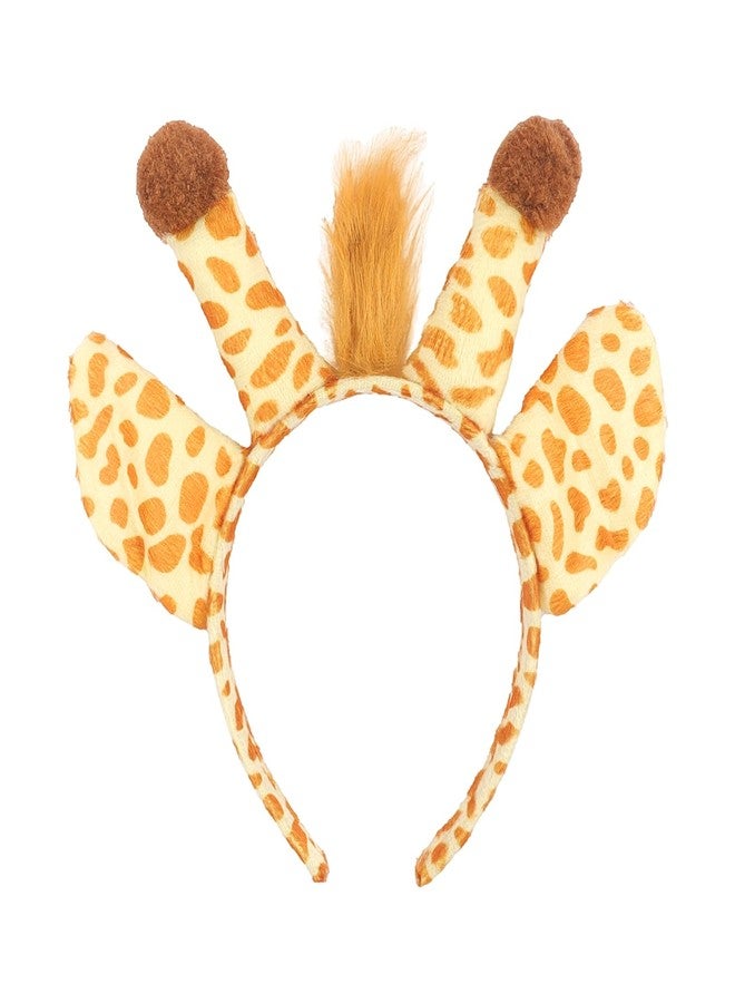 AIDVPOD Giraffe Headband Cute Animal Hair Band Halloween Hair Accessories for Women Birthday Holiday Headwear - Image 1