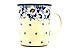 Polish Pottery Gallery Polish Pottery Mug - Big Straight Sided - White Poppy - Image 2