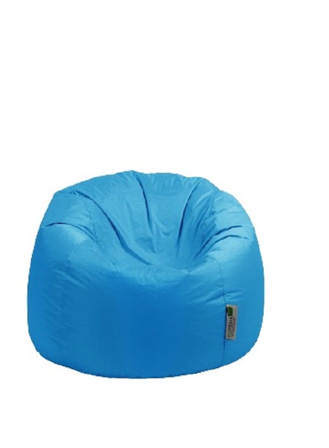 Anderson Medium Waterproof Comfortable Bean Bag Relaxing Chair Light Blue Colour - Image 1
