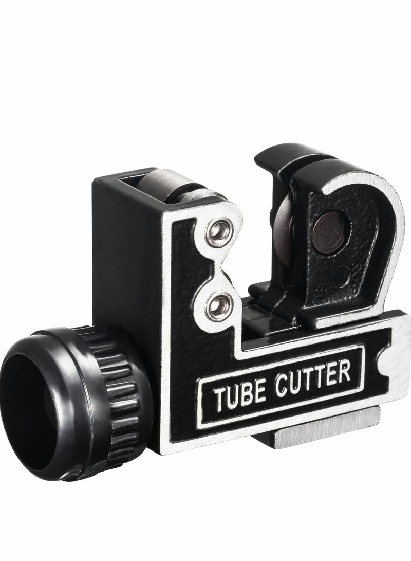 قاطع أنابيب 3-28 ملم، أداة قطع أنابيب صغيرة لقطع أنابيب النحاس، والبرونز، وPVC، والألمنيوم، وأنابيب البلاستيك الفولاذي - Image 1