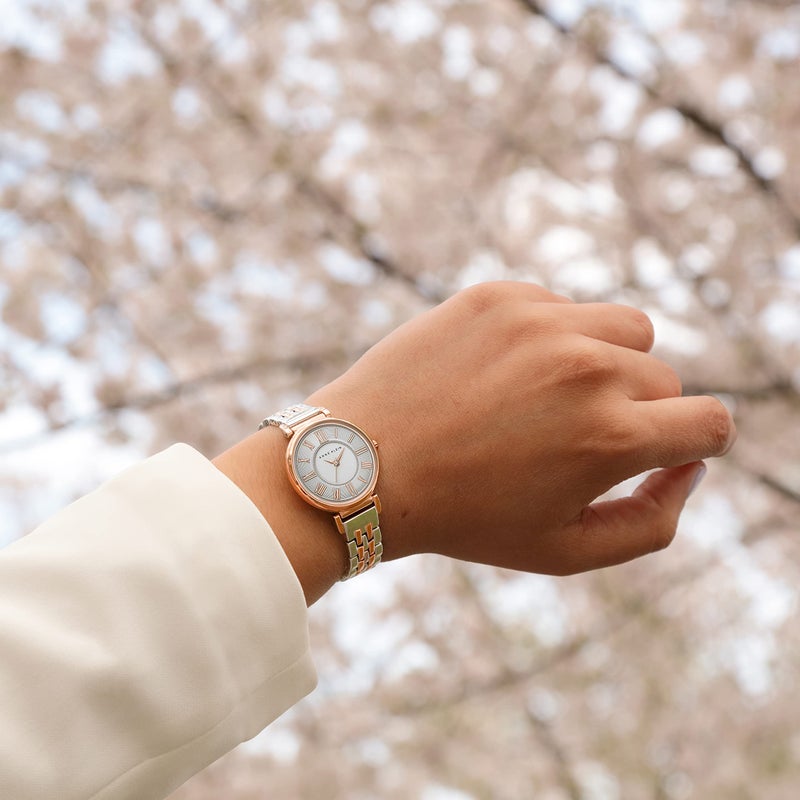 Anne Klein Women's Bracelet Watch, Silver/Rose Gold - Image 3