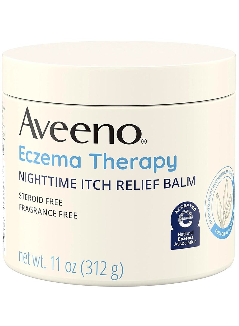 Aveeno Eczema Therapy Night Time Itch Relief Balm 312g. - Image 1