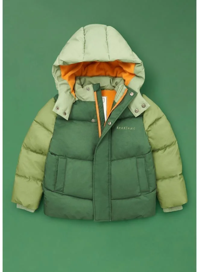 Roarsome Puffer Jacket - Forest Green