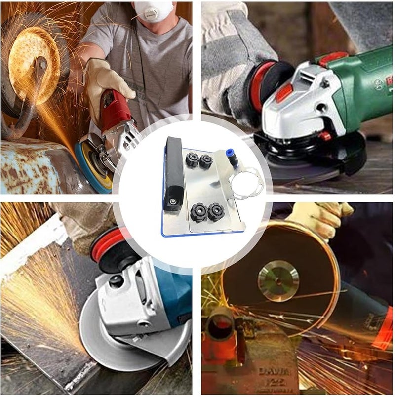 45 Degree Tile Chamfering Tool Angle Grinder Stand Holder For Precision Cutting Carpentry - Image 4