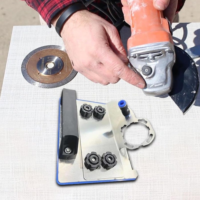 45 Degree Tile Chamfering Tool Angle Grinder Stand Holder For Precision Cutting Carpentry - Image 3