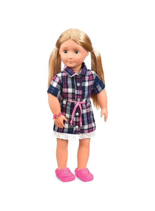 Our Generation Deluxe Shannon Rv Doll W/ Book  - Image 1