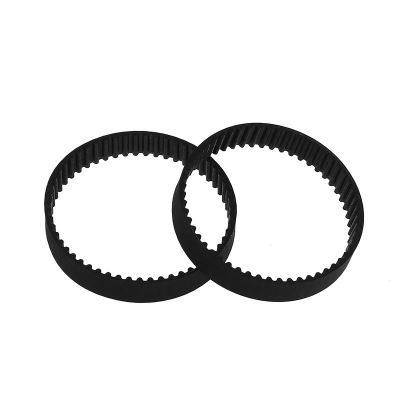 GT2 Closed-Loop Timing Belt Rubber Synchronous Belts W=6mm L=110/112/158/200/280/400/610/852/1220mm 3D Printer Parts Kits Pack of 2pcs - Image 1