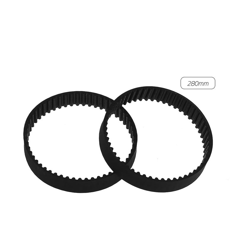 GT2 Closed-Loop Timing Belt Rubber Synchronous Belts W=6mm L=110/112/158/200/280/400/610/852/1220mm 3D Printer Parts Kits Pack of 2pcs - Image 5