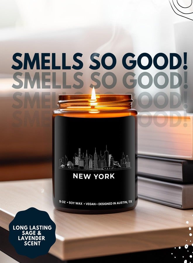 Rosa Vila New York City Candle, House Warming Gifts for New Yorkers, Unique NYC Souvenirs & Gifts Ideas for Men and Women, Ideal NY City Themed Presents for Friends, Birthday, Christmas, Moving Away, Gift-Ready - Image 5