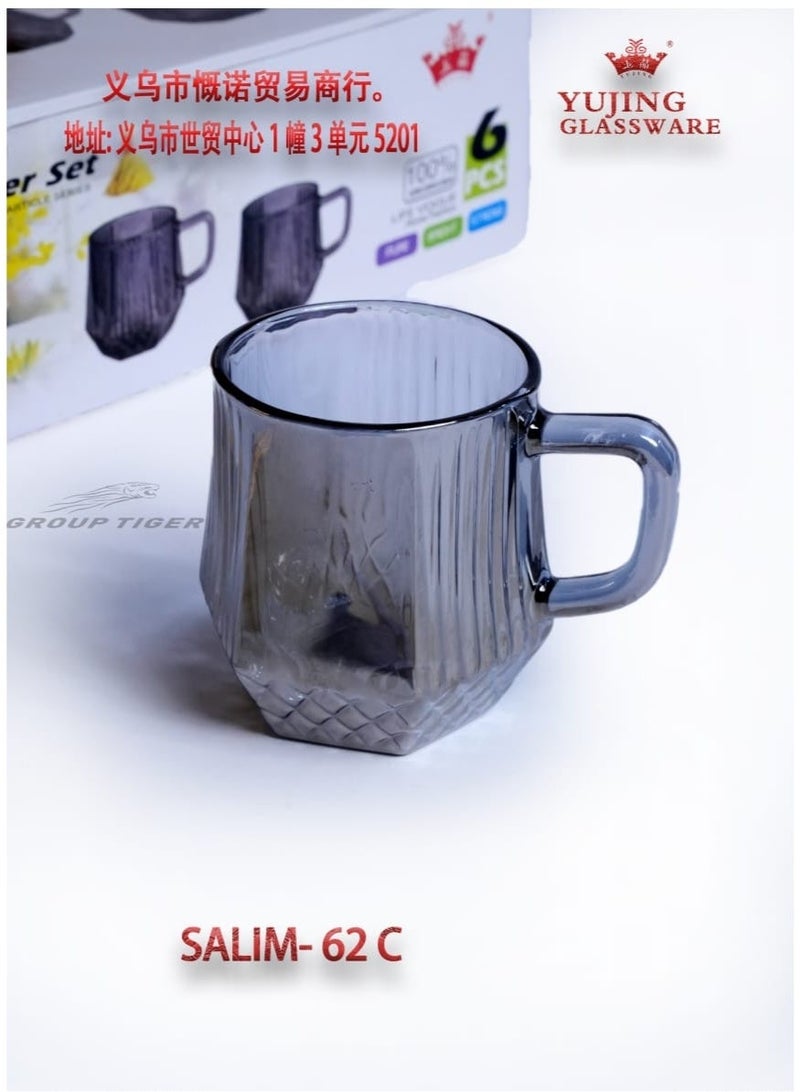 يوجينج طقم مجات شاي مستورد 6 قطع - Image 3