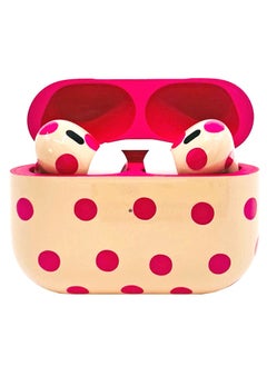 Craft CRAFT by MERLIN PAINTED APPLE AIRPOD PRO GEN 2 TYPE C COMBO PINK POLKA  - Image 1
