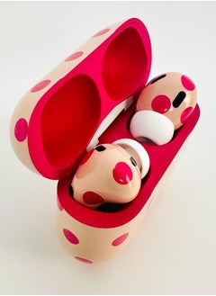 Craft CRAFT by MERLIN PAINTED APPLE AIRPOD PRO GEN 2 TYPE C COMBO PINK POLKA  - Image 4