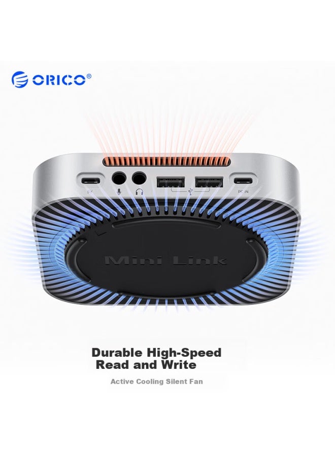 Orico 4tb Portable Ssd Minimate External Hard Drive For Macmini M4 Expansion 5gbps High-speed Storage Cooling Dock M4se - Image 2