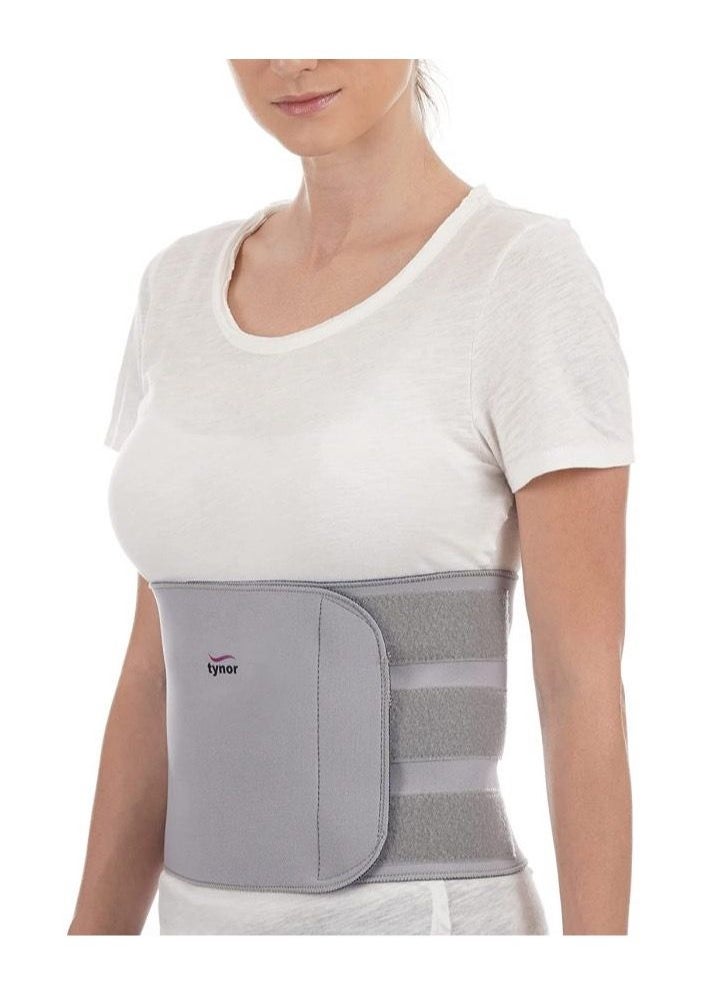 Tynor - Tynor Abs Wrap Neoprene can support and compress your abdominal muscles for waistline reduction and use it as a post-operative or post-delivery aid to reduce the waistline - Image 1