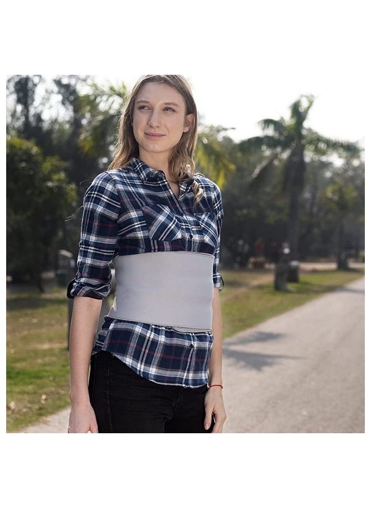 Tynor - Tynor Abs Wrap Neoprene can support and compress your abdominal muscles for waistline reduction and use it as a post-operative or post-delivery aid to reduce the waistline - Image 1