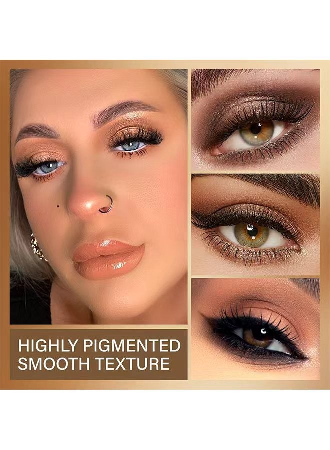 maffick Desert  Highlight & Bronzer Palette  and Contour Palette: Nose, Face & Eye Shadow Compact for Sculpting, Illuminating, and Beautifying the Skin Tone #01 - Image 5