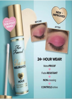 Too FacedCosmetics Too Faced Shadow Insurance 24-Hour Eyeshadow Primer - Translucent, 5.6g  - Image 2