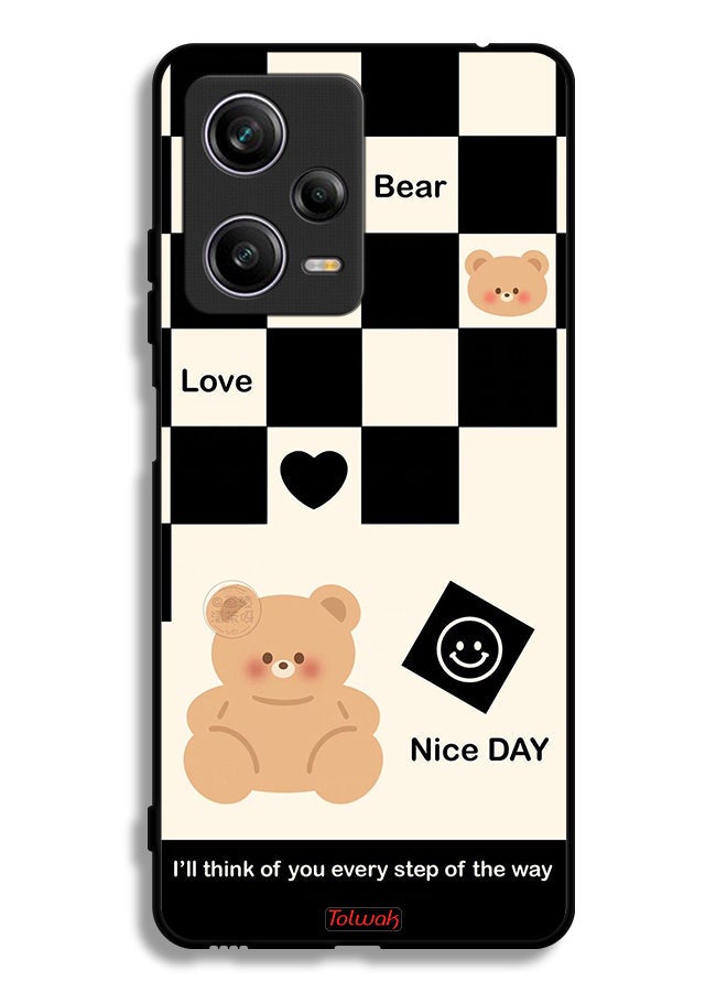 Tolwak Xiaomi Redmi Note 12 Pro Protective Case Cover I Will Think Of You Every Step Of The Way - Image 2
